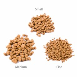 Akadama Particle size