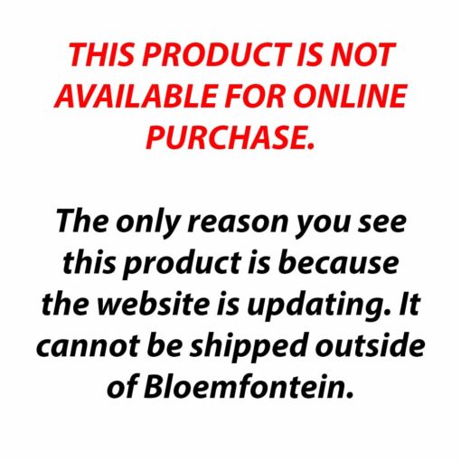 THIS PRODUCT IS NOT AVAILABLE FOR ONLINE PURCHASE.