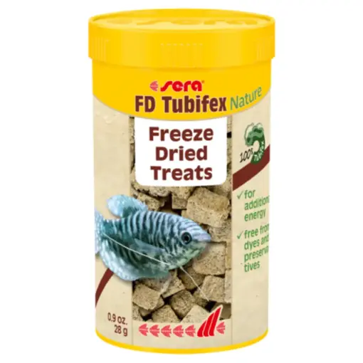 Sera Tubifex Freeze Dried Treats Sera Tubifex Freeze Dried Treats