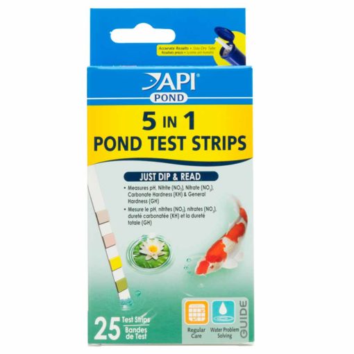 API 5 in 1 Pond Test Strips