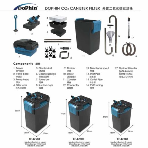 Dophin - Canister Filter (CF12008 - CF12508) 5