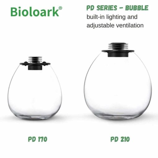 Bioloark - Bio Bottle Terrarium PD170 vs PD210